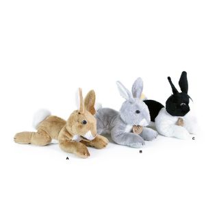 Obrázek z Králík ležící plyš 18cm, 3druhy (3) 